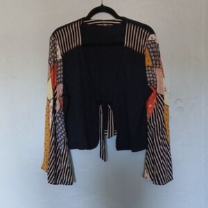 Free People Multicolor Patterned Blouse